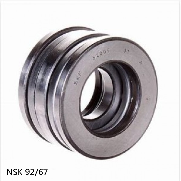 92/67 NSK Double Direction Thrust Bearings
