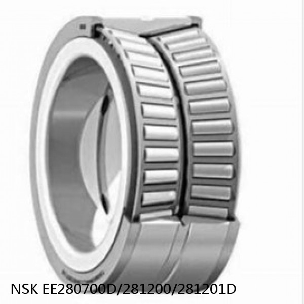 EE280700D/281200/281201D NSK Tapered Roller Bearings Double-row